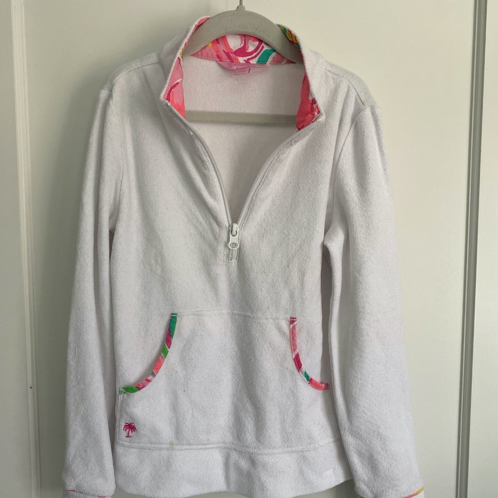 Lilly Pulitzer White Popover
